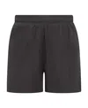 Y-3 Logo-print Elasticated-waist Shorts In Black