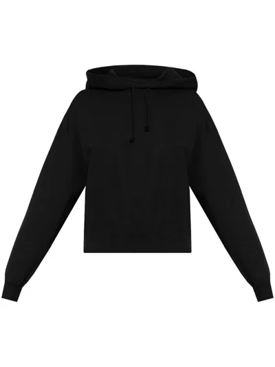 Y-3 Logo-print Hoodie In Schwarz