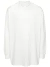 Y-3 Logo-print Longsleeved Jersey In White
