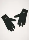 Y-3 LOGO PRINT RUN GLOVES