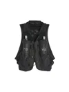 Y-3 Logo-print Running Vest In Black