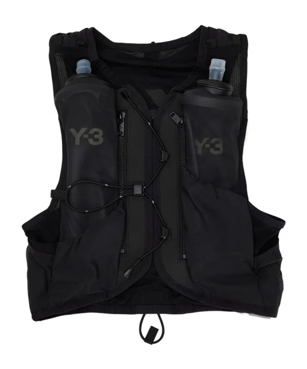 Y-3 Logo-print Running Vest In Black | ModeSens
