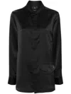 Y-3 Hemd Mit Logo-print In Schwarz