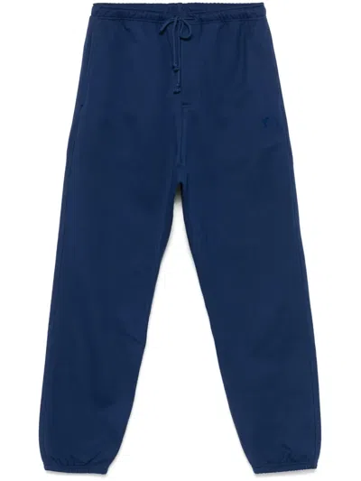 Y-3 LOGO-PRINT SWEATPANTS