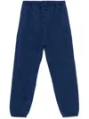 Y-3 Logo-print Sweatpants In Blue