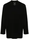 Y-3 Y 3 Long Sleeve T Shirt In Black