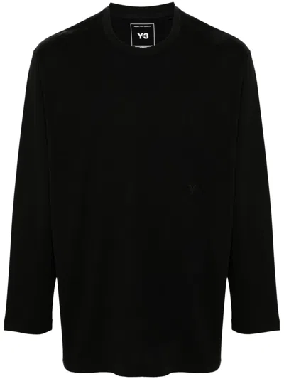 Y-3 LOGO-PRINT T-SHIRT