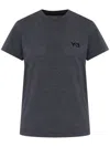 Y-3 Regular Short-sleeved Premium T-shirt In Grey