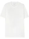 Y-3 Crewneck Graphic Print Oversize Short Sleeve T-shirt In White