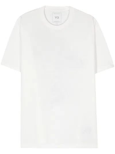 Y-3 LOGO-PRINT T-SHIRT
