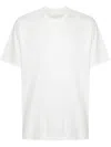 Y-3 Crewneck Graphic Print Oversize Short Sleeve T-shirt In White