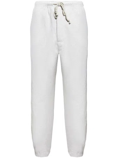 Y-3 Logo-print Track Pants In Grey