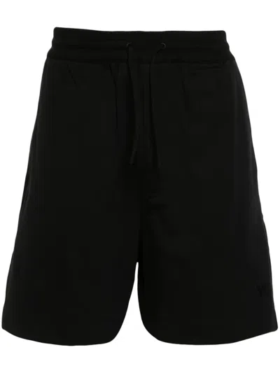 Y-3 Y 3 French Terry Jogger Bermuda Shorts In Black