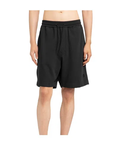 Y-3 Logo-print Track Shorts In Black