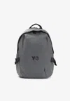Y-3 Modern Backpack With Adjustable Straps And Pockets In Gray