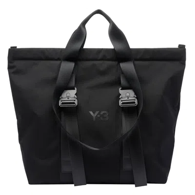 Y-3 LOGO SHOPPER BAG