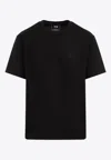 Y-3 Logo Short-sleeved T-shirt In Black