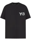 Y-3 LOGO SHORT SLEEVES TEE