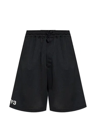 Y-3 Logo Shorts In Black