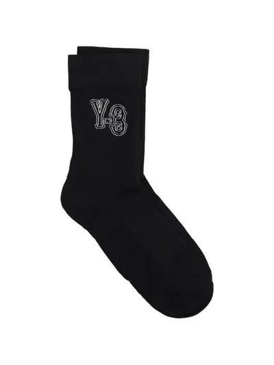 Y-3 Logo Socks In Multi