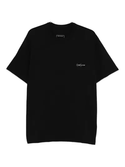 Y-3 Logo T-shirt In Black