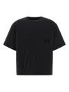 Y-3 Padded Crew Neck Short Sleeve T-shirt In Black