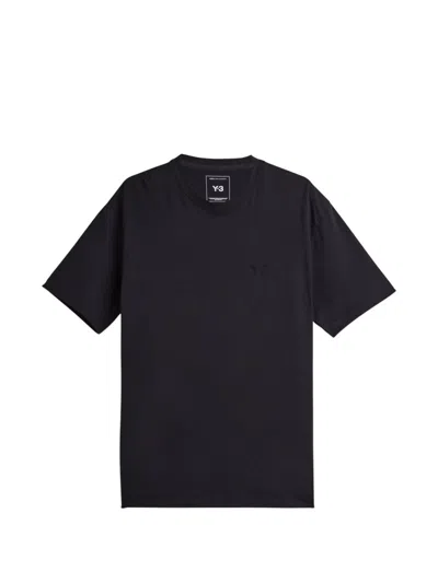 Y-3 Regular Short Sleeve T-shirt In Black