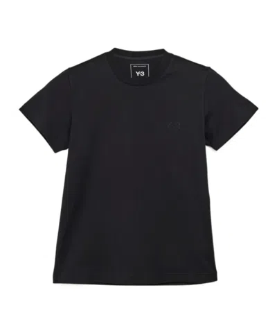 Y-3 Logo T-shirt In Black