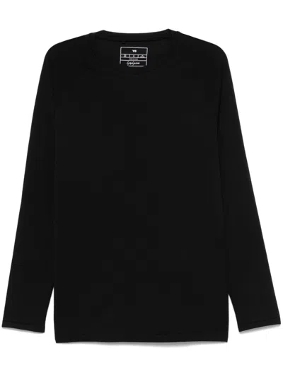 Y-3 Logo-tag T-shirt In Black