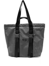 Y-3 Versatile Tote Bag Adjustable Strap In Gray