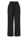 Y-3 Logo Track Pants In Black