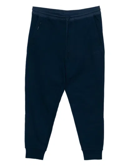 Y-3 Logo Track Pants In Blue