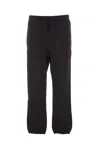 Y-3 Adidas Cotton Track-pants In Black