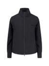 Y-3 Logo Zip Sweatshirt - Black In Black