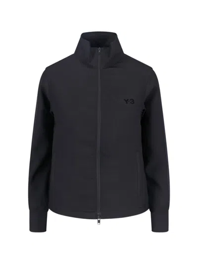 Y-3 LOGO ZIP SWEATSHIRT