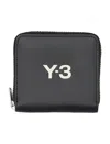 Y-3 Zipper Wallet In Black