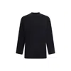 Y-3 Cotton Crew Neck T-shirt With Graphic Print In Black