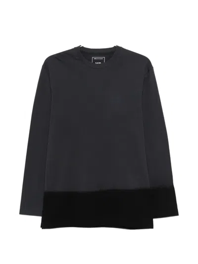 Y-3 Long-sleeve T-shirt In Black