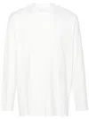 Y-3 Oversized T-shirt With Short Sleeves And Crew Neck In White