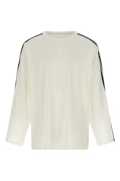 Y-3 LONG SLEEVE TEE 3-STRIPES' T-SHIRT