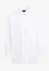 Y-3 Long-sleeved Shirt In White