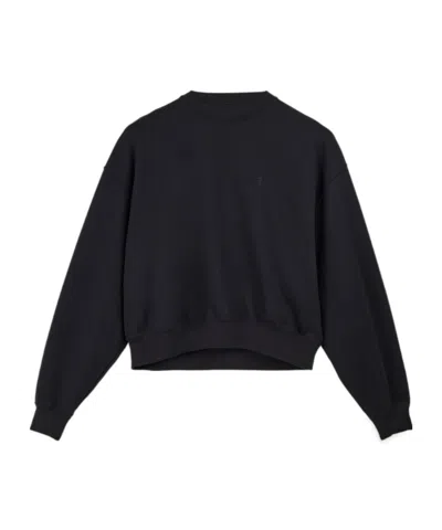 Y-3 Long-sleeved Sweater In Black