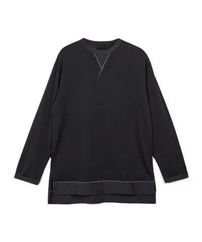 Y-3 Long-sleeved T-shirt In Black