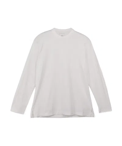 Y-3 Long-sleeved T-shirt In White