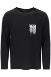 Y-3 LONG-SLEEVED TECHNICAL JERSEY T-SHIRT FOR