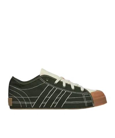 Y-3 Logo-patch Lace-up Sneakers In Multi