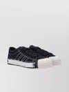 Y-3 Low Top Canvas Sneakers