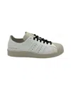 Y-3 Low-top Sneakers With Smooth Leather Upper In White