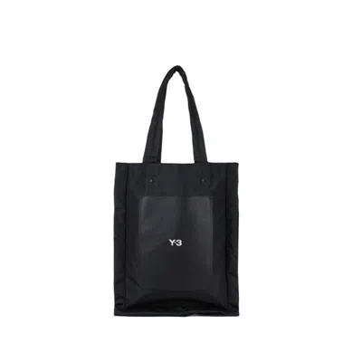 Y-3 Lux Shopper Bag - Synthetic - Black In Animal Print