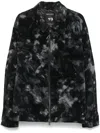 Y-3 Tie Dye Cotton Blend Vest In Blue